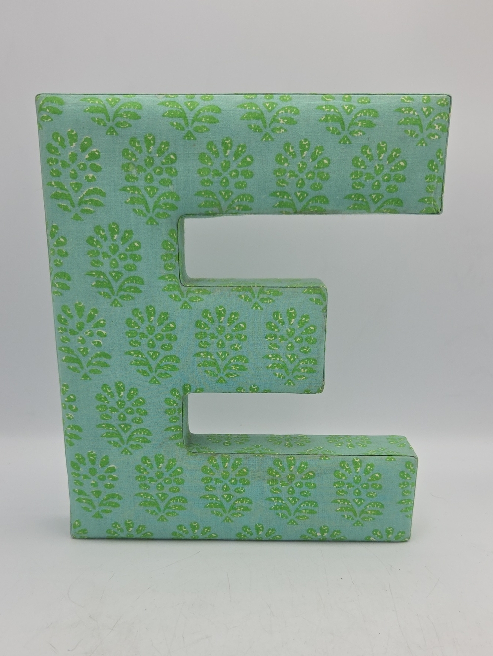 Anthropologie Home Decorative Letter E Wall Accent